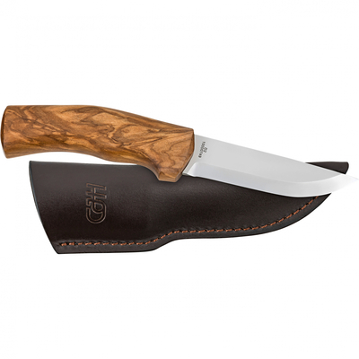 CJH CJH Outdoormesser, Olive Wood 10000749 - KNIFESTOCK