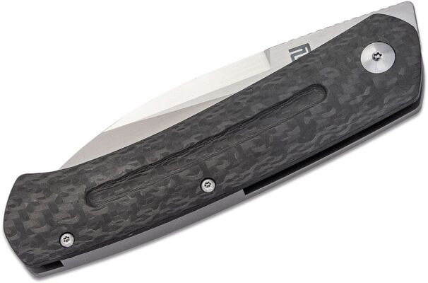 Artisan Centauri S35VN/Titanium+Carbon fiber Black 1839G-MCF - KNIFESTOCK