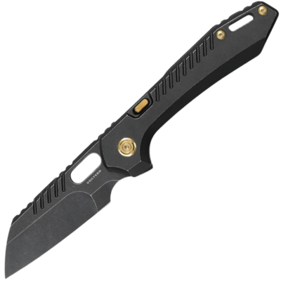 Vosteed RSKAOS M390 Černý Stonewash Sheepsfoot Titan MHET3 - KNIFESTOCK