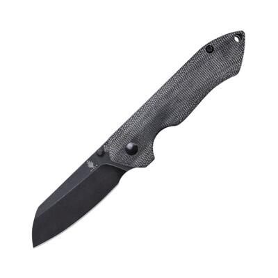 Kizer Guru Liner Lock Black Micarta Handle V3504C1 - KNIFESTOCK