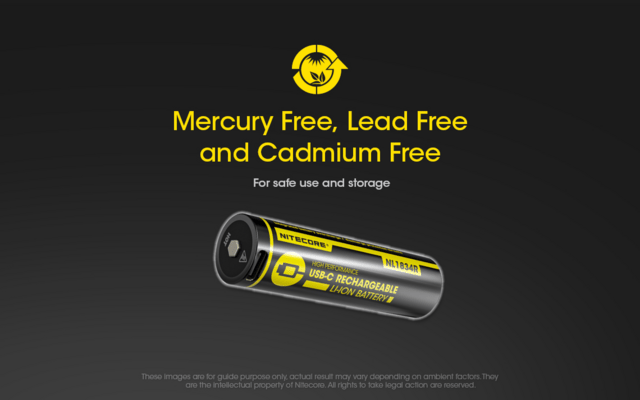 Nitecore NL1834R(3400mAh) - KNIFESTOCK
