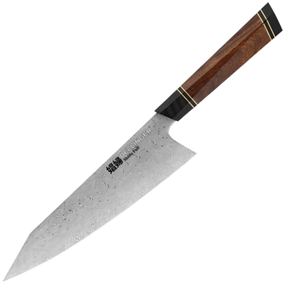 DELLINGER Kiritsuke Chef Octogonal Full Damas - KNIFESTOCK