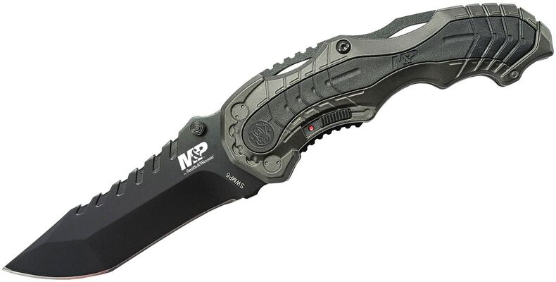 Smith &amp; Wesson M&amp;P MAGIC Rásegítő Flipper szürke SWMP6 - KNIFESTOCK