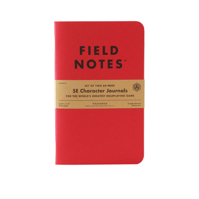 Field Notes 5E Character Journal 2-Pack (printed Role-Playing paper) FN-CJ - KNIFESTOCK