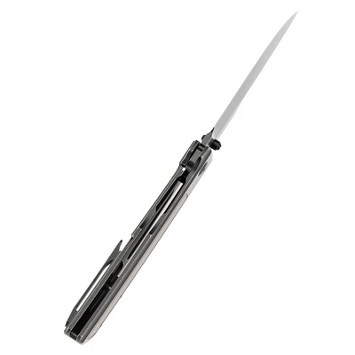 Kansept knives Bison Blackwash CPM S35VN Blackwash Titanium K1108B1 - KNIFESTOCK
