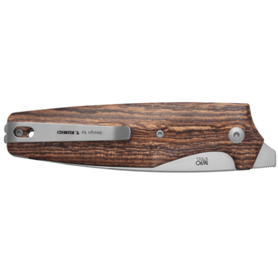 Viper DAN2 Wharncliffe Satin N690Co, Bocote Wood V5930BC - KNIFESTOCK