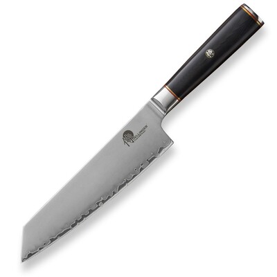 DELLINGER KIRITSUKE CHEF 195mm. OKAMI 3 COUCHES AUS10 K-HAUS8K - KNIFESTOCK