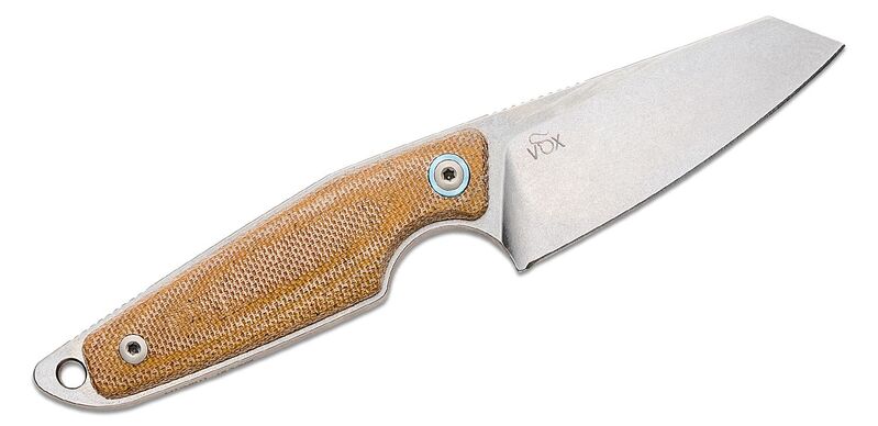 MKM MAKRO2 Natural canvas Micarta BÖHLER M390 - MOD. SHEEPSFOOT MK MA02-NC - KNIFESTOCK
