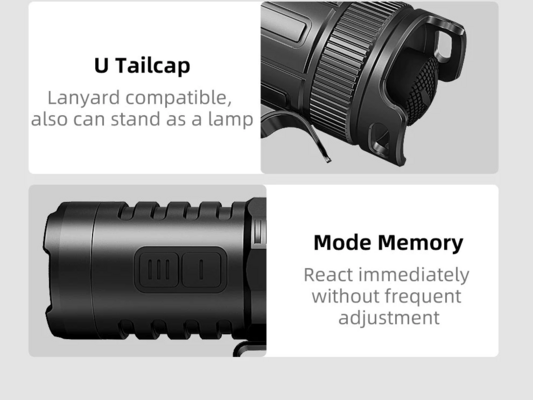 KLARUS Tactical Flashlight XT1C PRO - KNIFESTOCK
