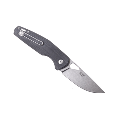 Giant Mouse ACE Nimbus V3 Double Black Canvas Micarta / Stonewash Magnacut NIMBUS-V3-DB - KNIFESTOCK