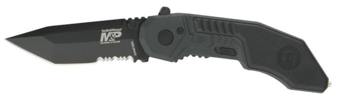 Smith and Wesson M&amp;P M.A.G.I.C. Assist Black s 40% zubatým tanto - KNIFESTOCK