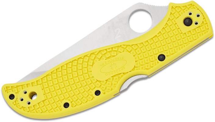Spyderco Stretch 2 XL Salt Sárga Könnyű C258SYL - KNIFESTOCK