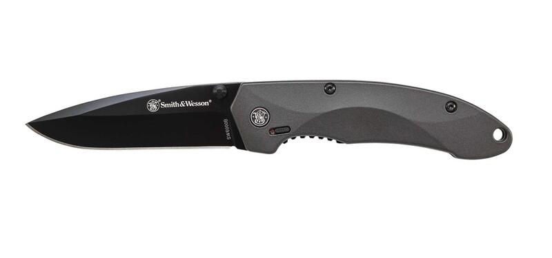 Smith &amp; Wesson MAGIC asistovaný šedý hliník černý SW6000B - KNIFESTOCK