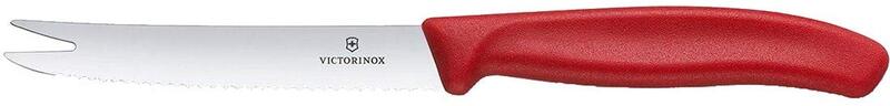 Victorinox nůž na sýr a zeleninu 11 cm 6.7861 červený - KNIFESTOCK
