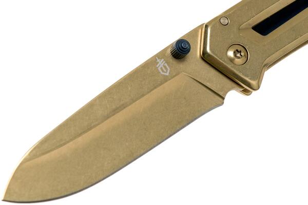 GERBER Paralite Framelock Champagne/Albastru G3624 - KNIFESTOCK