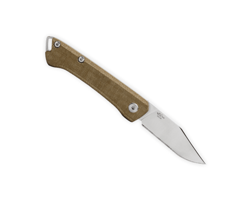 BUCK Saunter, Clip Point, Green Micarta BU-0250GRS1 - KNIFESTOCK