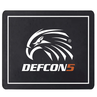 Patch PVC Defcon 5 - Negru - KNIFESTOCK