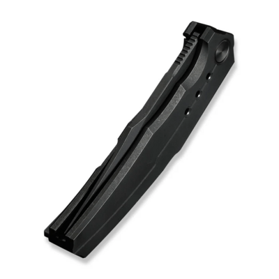 WE Knife Kyklos Black Titanium HandleBlack Stonewashed Bohler M390 BladeFrame Lock - KNIFESTOCK