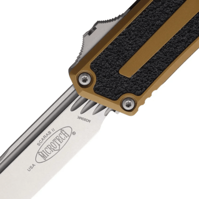 Microtech SCARAB II GEN III S/E STONEWASH STANDARD TAN 1278-10TA - KNIFESTOCK
