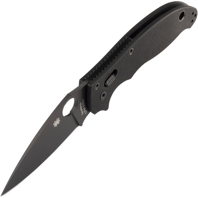 Spyderco Manix 2 G-10 Black Black Blade C101GPBBK2 - KNIFESTOCK