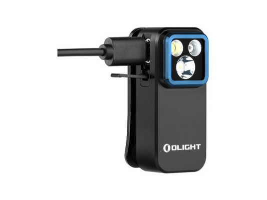 Olight Oclip Pro Rechargeable Flashlight (Black, 500 Lumens) - KNIFESTOCK