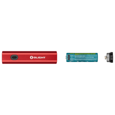 Olight Diffuse LED Flashlight (Red, 700 Lumens) - KNIFESTOCK