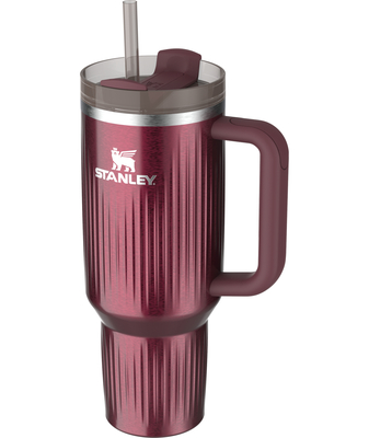 Stanley  The Quencher/Cup H2.0 Fluted Tumbler 1180 ml/40oz Garnet Shine 10-13002 - KNIFESTOCK