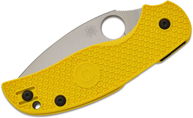 Spyderco Sage 5 Lightweight Salt  Alzheimer&#039;s C123PYL - KNIFESTOCK