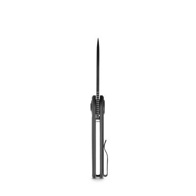 Vosteed Corgi-V 14C28N Black Stonewash Aluminium Noir A3701 - KNIFESTOCK