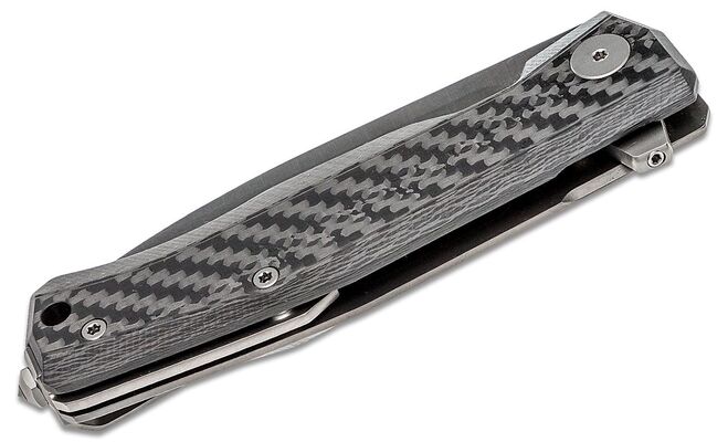 Lionsteel Folding knife M390 blade, Carbon Fiber handle MT01 CF - KNIFESTOCK