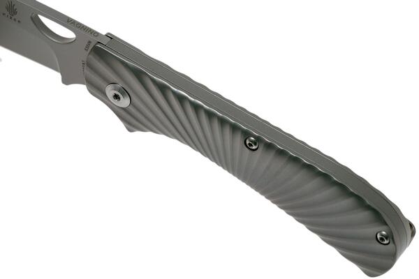 Kizer Zipslip Slipjoint, Titane Gris - Ki3507 - KNIFESTOCK