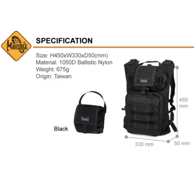 Magforce Foldable Backpack   DFC #0234DFC - KNIFESTOCK