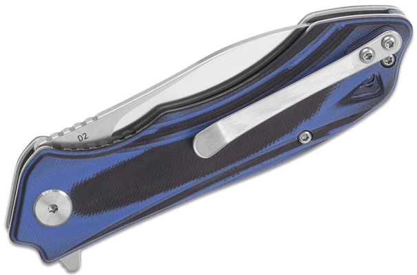 Bestech BELUGA D2, Stonewash+Satin, G10 BG11G-2 - KNIFESTOCK
