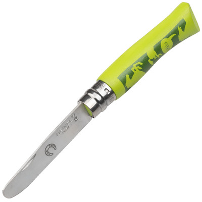 Opinel VRI N°07 Inox Primul Meu Opinel Cal Verde 001702ks - KNIFESTOCK