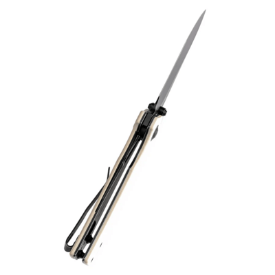 Tenable Fermi Black TiCn Coated 14C28N Liner Lock T1122A1 - KNIFESTOCK