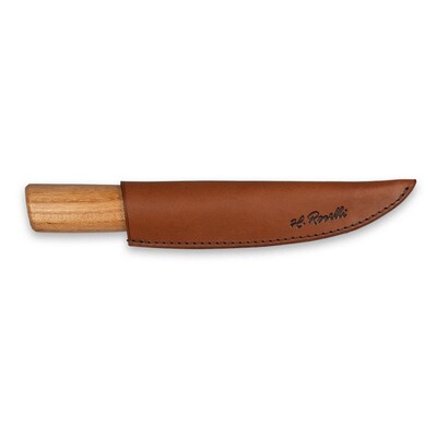 Roselli Carving knife short, Red elm  R113D - KNIFESTOCK