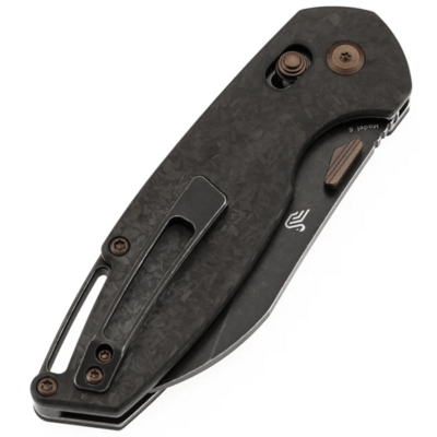 Kansept Model 6 Blackwash CPM S35VN,Shred CF K1022V1 - KNIFESTOCK