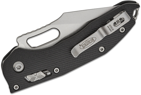 Microtech STITCH S/E RAM - LOK FRAG G-10 PRETO F/S 169RL-12FLGTBK - KNIFESTOCK