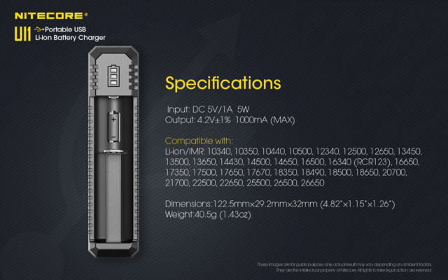 Nitecore UI1 - KNIFESTOCK