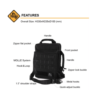 Magforce Breeze Laptop Case Black #6606B - KNIFESTOCK