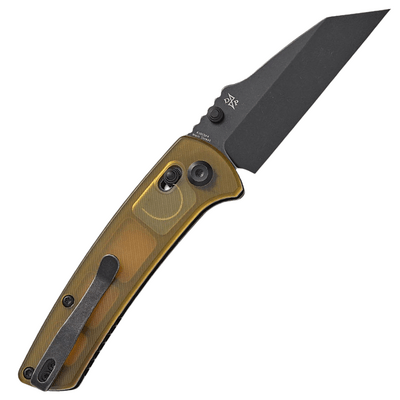 Kansept Main Street Blackwash CPM  S35VN Amber PEI K1015V4 - KNIFESTOCK