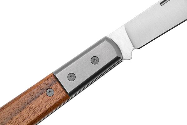 Lionsteel Spear M390 blade,  Santos wood Handle, Ti Bolster &amp; liners CK0111 ST - KNIFESTOCK