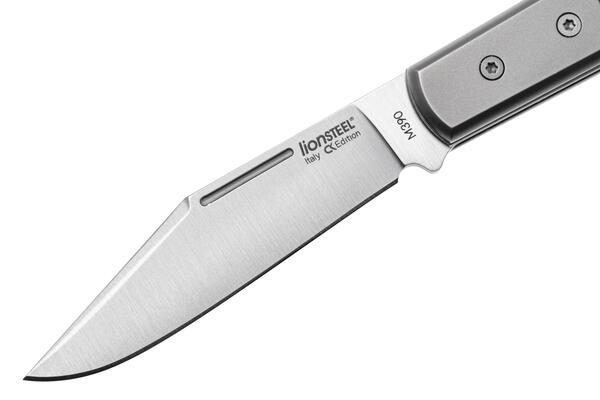 Lionsteel Clip M390 blade, Ram Handle, Ti Bolster &amp; liners CK0112 RM - KNIFESTOCK