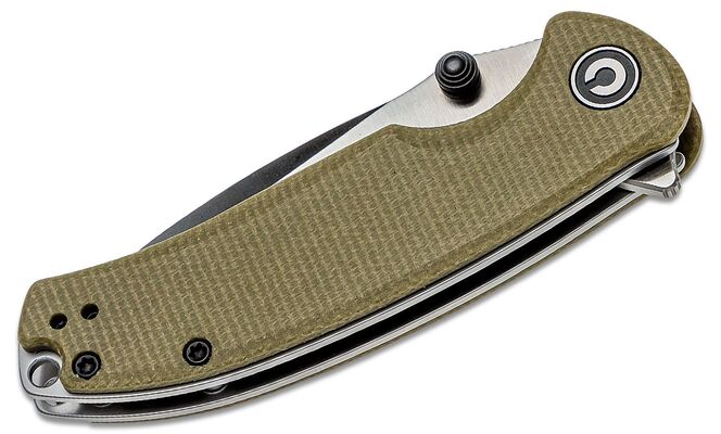 CIVIVI Pintail Olijf Micarta C2020B - KNIFESTOCK