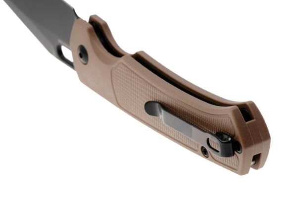 Artisan Revel Brown, Black PVD AR-RPM9, Brown FRN 1867P-BBN - KNIFESTOCK