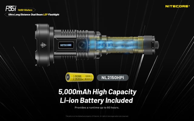 Nitecore flashlight P35i - KNIFESTOCK