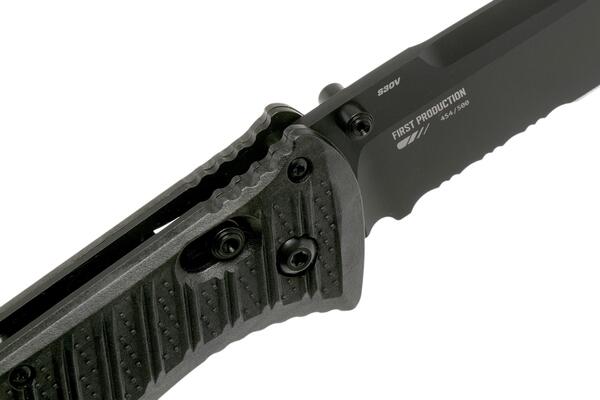Benchmade Presidio II Black 570SBK-1 CF-Elite pocket knife - KNIFESTOCK