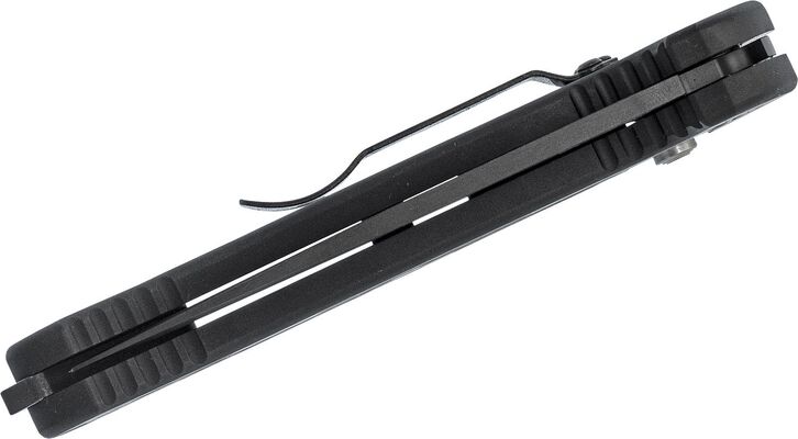 Benchmade AFO II AUTO Folding Knife, Black Combo Blade, Aluminum Handles - 9051SBK - KNIFESTOCK