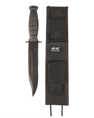 Mil-Tec TAKTIKAI KÉS &#039;ARMY&#039; M.SCHEIDE FEKETE 15363002 - KNIFESTOCK