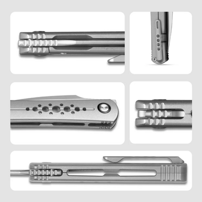 Kizer Feist 2 X Series M390 Titanium - KNIFESTOCK